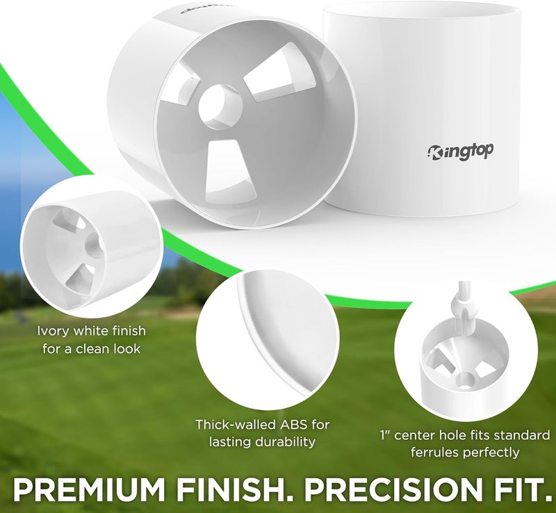 KINGTOP Golf Hole Cup – Fit PGA/USGA Regulations, Golf Accessories for Backyard Practice Putting Green, 4 Inches and 6 Inches Available - Image 4